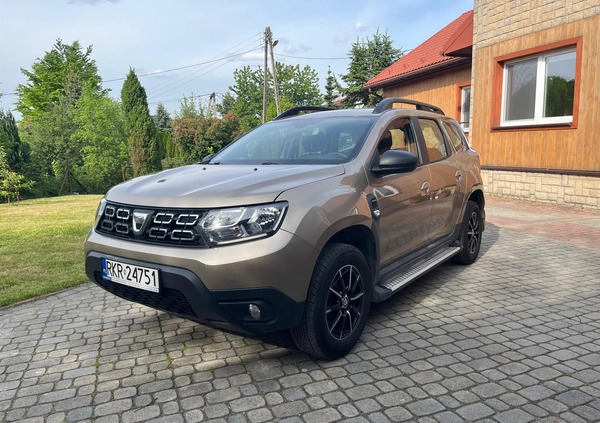 Dacia Duster cena 64900 przebieg: 62221, rok produkcji 2017 z Rymanów małe 79